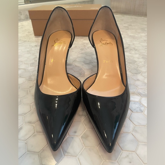 NEVER WORN Christian Louboutin Black Shoes - Picture 3 of 4